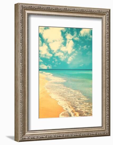 Retro Beach-Andrekart Photography-Framed Photographic Print