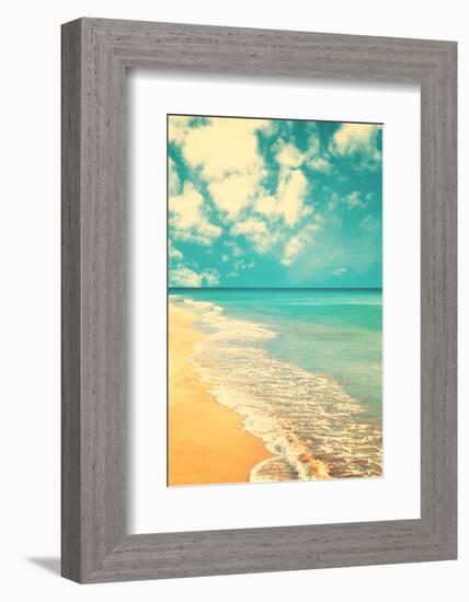 Retro Beach-Andrekart Photography-Framed Photographic Print