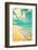 Retro Beach-Andrekart Photography-Framed Photographic Print