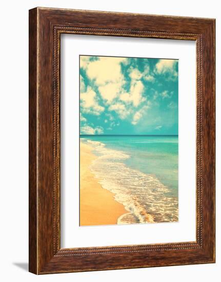 Retro Beach-Andrekart Photography-Framed Photographic Print