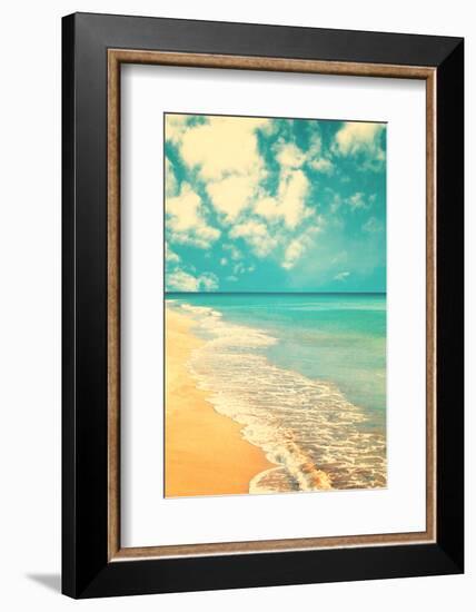 Retro Beach-Andrekart Photography-Framed Photographic Print