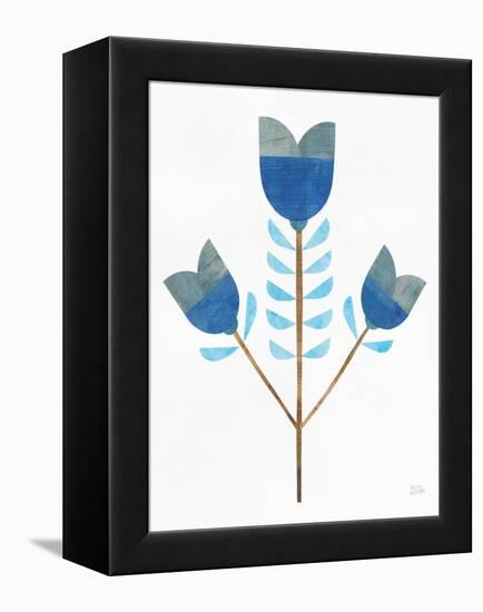 Retro Blooms I-Melissa Averinos-Framed Stretched Canvas