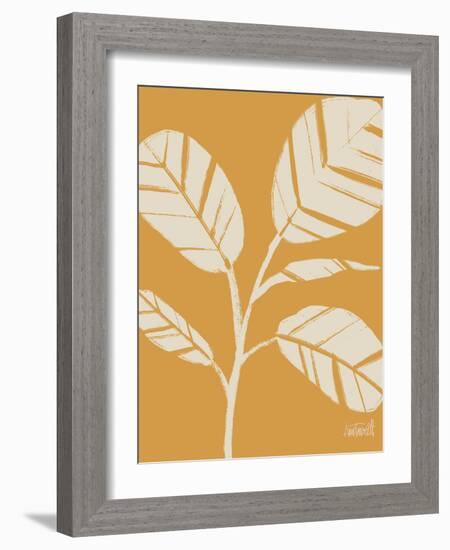 Retro Botanical Sketches IV Crop-Anne Tavoletti-Framed Art Print