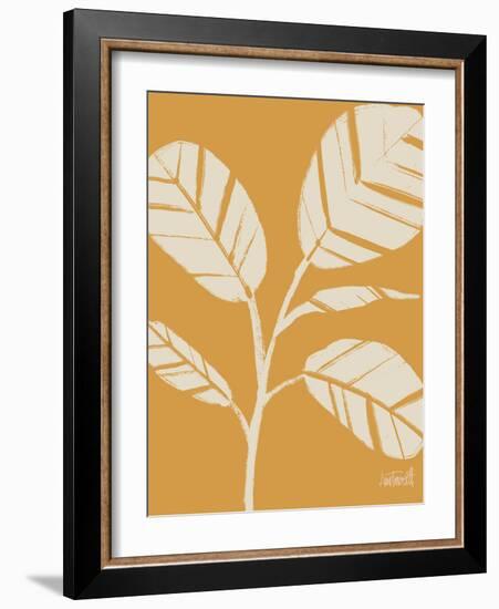 Retro Botanical Sketches IV Crop-Anne Tavoletti-Framed Art Print