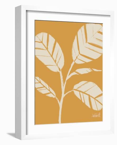 Retro Botanical Sketches IV Crop-Anne Tavoletti-Framed Art Print