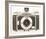 Retro Camera I - Sepia-Chris Dunker-Framed Giclee Print