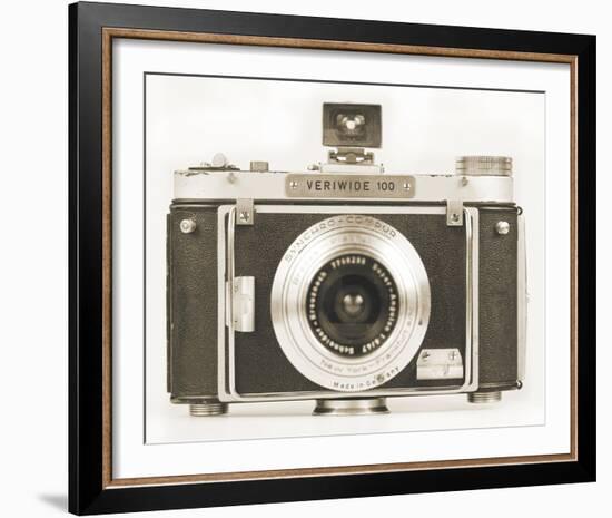 Retro Camera I - Sepia-Chris Dunker-Framed Giclee Print