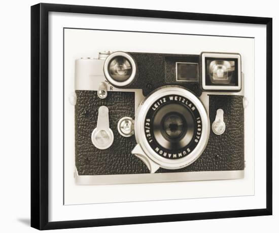 Retro Camera II - Sepia-Chris Dunker-Framed Giclee Print
