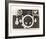 Retro Camera II - Sepia-Chris Dunker-Framed Giclee Print