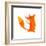 Retro Cartoon Fox-lineartestpilot-Framed Photographic Print