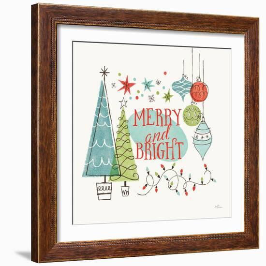 Retro Christmas II-Janelle Penner-Framed Art Print