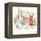 Retro Christmas III-Janelle Penner-Framed Stretched Canvas