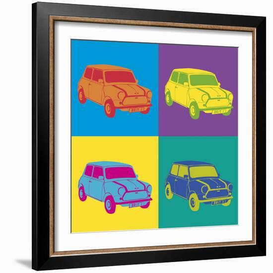 Retro Classic II-Clara Wells-Framed Giclee Print