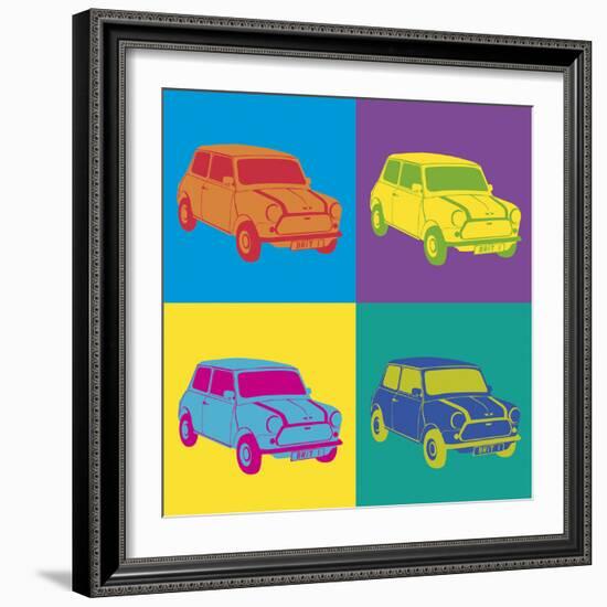 Retro Classic II-Clara Wells-Framed Giclee Print