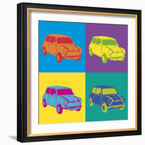 Retro Classic II-Clara Wells-Framed Giclee Print