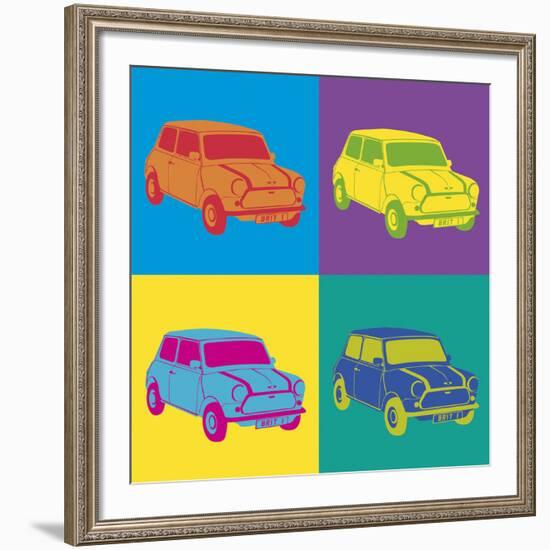 Retro Classic II-Clara Wells-Framed Giclee Print