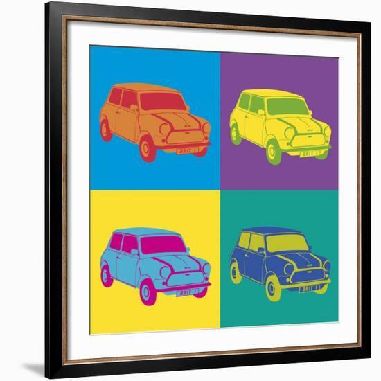 Retro Classic II-Clara Wells-Framed Giclee Print