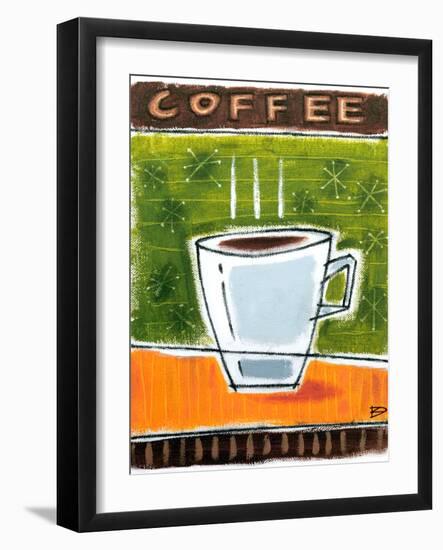 Retro Coffee-Ken Daly-Framed Art Print