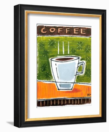 Retro Coffee-Ken Daly-Framed Art Print