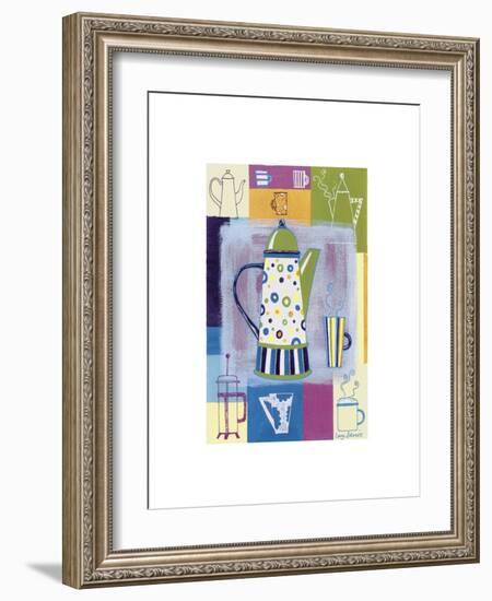 Retro Coffee-Lucy Davies-Framed Art Print