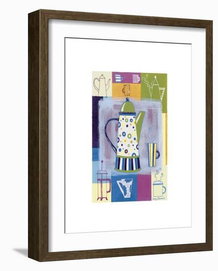 Retro Coffee-Lucy Davies-Framed Art Print