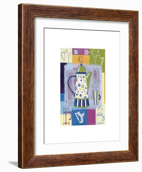 Retro Coffee-Lucy Davies-Framed Art Print