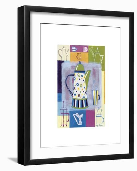 Retro Coffee-Lucy Davies-Framed Art Print