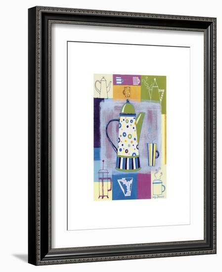 Retro Coffee-Lucy Davies-Framed Art Print