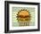 Retro Cover For Fast Food Menu-elfivetrov-Framed Art Print