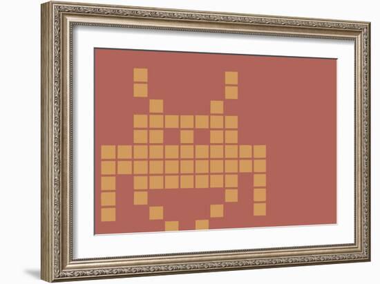 retro cubist-Whoartnow-Framed Giclee Print