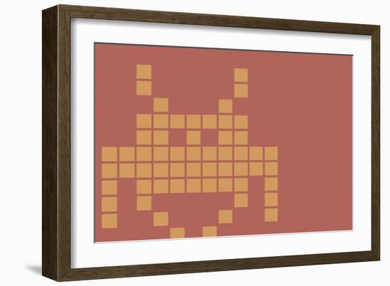 retro cubist-Whoartnow-Framed Giclee Print