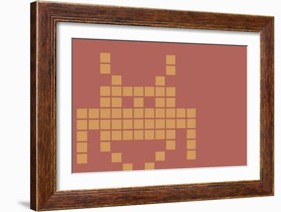 retro cubist-Whoartnow-Framed Giclee Print