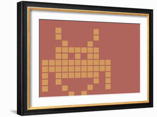 retro cubist-Whoartnow-Framed Giclee Print