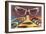 Retro Eyeglasses-null-Framed Art Print