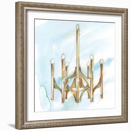 Retro Fixtures IV-Ethan Harper-Framed Art Print