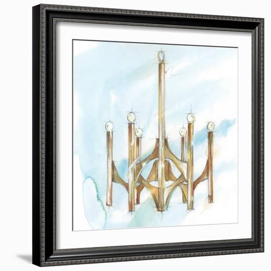 Retro Fixtures IV-Ethan Harper-Framed Art Print