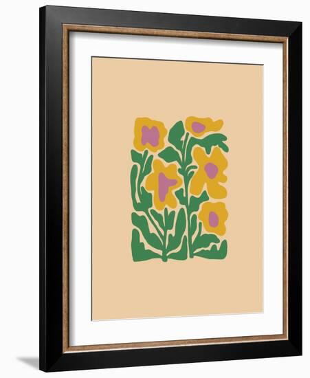 Retro Flower II-Dariia Khotenko-Framed Photographic Print