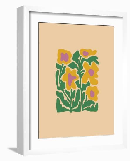 Retro Flower II-Dariia Khotenko-Framed Photographic Print