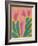 Retro Flower Print-Dariia Khotenko-Framed Photographic Print