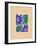 Retro Flower Print-Dariia Khotenko-Framed Photographic Print