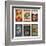 Retro Food Cans Collection-Lukeruk-Framed Art Print