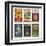 Retro Food Cans Collection-Lukeruk-Framed Art Print