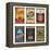 Retro Food Cans Collection-Lukeruk-Framed Stretched Canvas