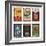 Retro Food Cans Collection-Lukeruk-Framed Premium Giclee Print