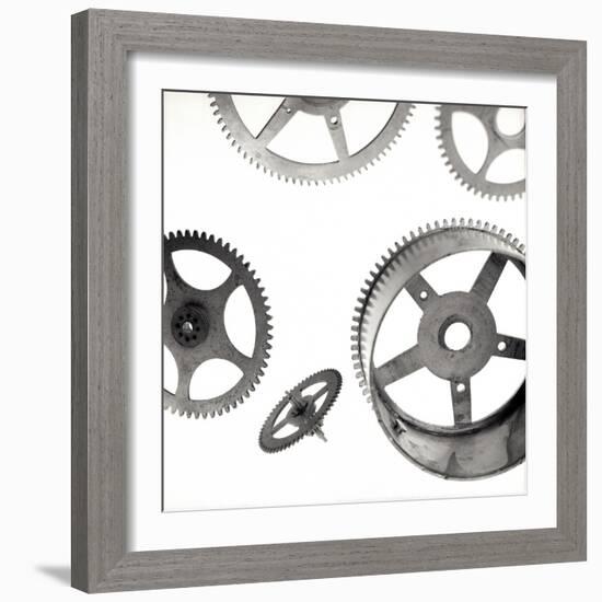 Retro- Gears #4-Alan Blaustein-Framed Photographic Print