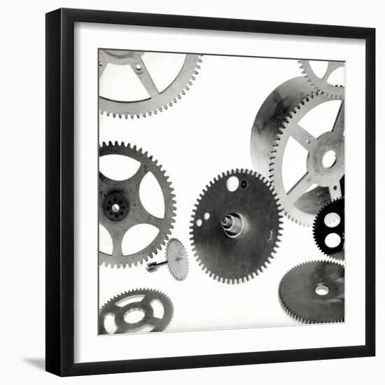 Retro- Gears #6-Alan Blaustein-Framed Photographic Print