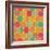 Retro Geometric Seamless Pattern With Seamless Texture-Heizel-Framed Art Print