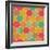 Retro Geometric Seamless Pattern With Seamless Texture-Heizel-Framed Art Print