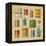 Retro Grocery Set-Oleg Iatsun-Framed Stretched Canvas