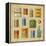 Retro Grocery Set-Oleg Iatsun-Framed Stretched Canvas